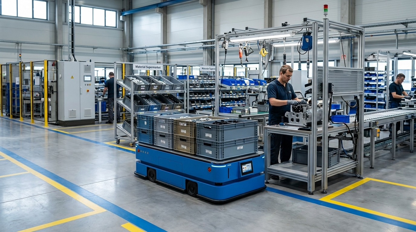 FlexMove2000H6 in use — Line-Side Material Delivery
