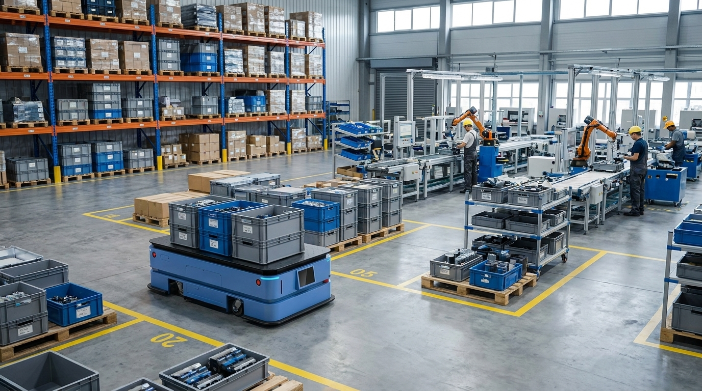 FlexMove2000H6 in use — Staging Area Replenishment